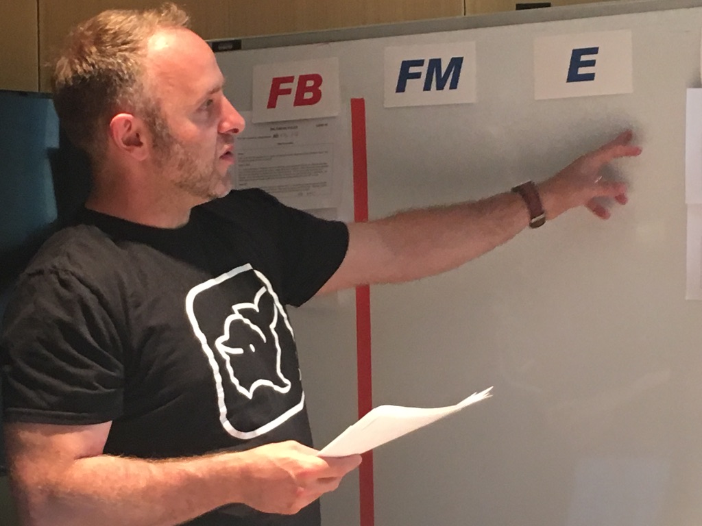 Robert Roseberry — sales workshop session