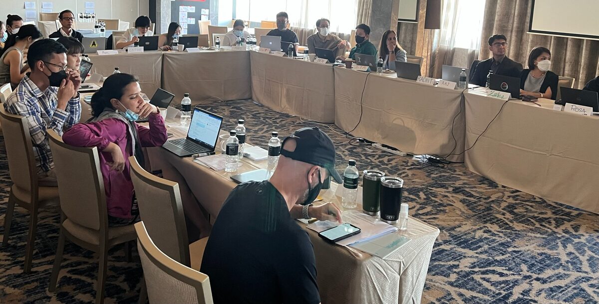 Large-scale training event